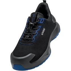 Uvex Sports, Sicherheitsschuhe, uvex 1 x-craft Halbschuhe S2 68140 schwarz, blau Weite 14 Grösse 45 (S2, 45) von Uvex Sports