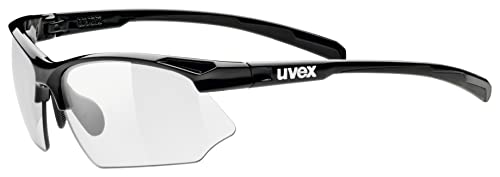 Uvex Unisex – Erwachsene, sportstyle 802 V Sportbrille, selbsttönend, black/smoke, one size Uvex Unisex – Erwachsene, sportstyle 802 V Sportbrille, selbsttönend, black/smoke, one size von Uvex