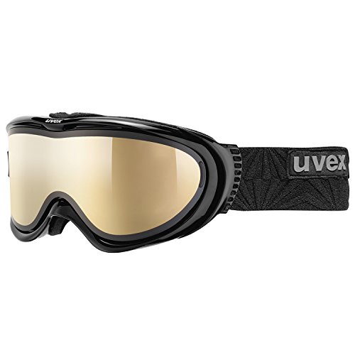 Uvex Unisex Erwachsene Comanche TOP Skibrille, Black/Gold, Einheitsgröße von Uvex