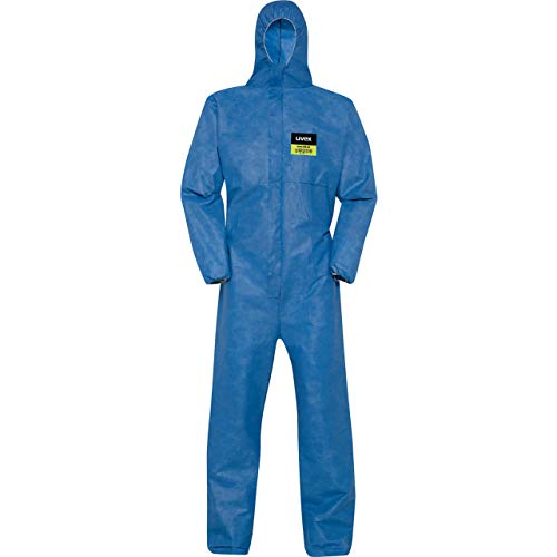Uvex 5/6 Air Chemikalien-Schutzanzug - Blauer Einweg-Overall - Partikeldicht M Uvex 5/6 Air Chemikalien-Schutzanzug - Blauer Einweg-Overall - Partikeldicht M von Uvex