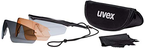 Uvex Apache spec Jagd-Schutzbrille - Schlagfest & Taktisch - Anti-Beschlag, Kratzfest & chemikalienbeständig - Set mit 3 Wechselscheiben & Etui Uvex Apache spec Jagd-Schutzbrille - Schlagfest & Taktisch - Anti-Beschlag, Kratzfest & chemikalienbeständig - Set mit 3 Wechselscheiben & Etui von Uvex