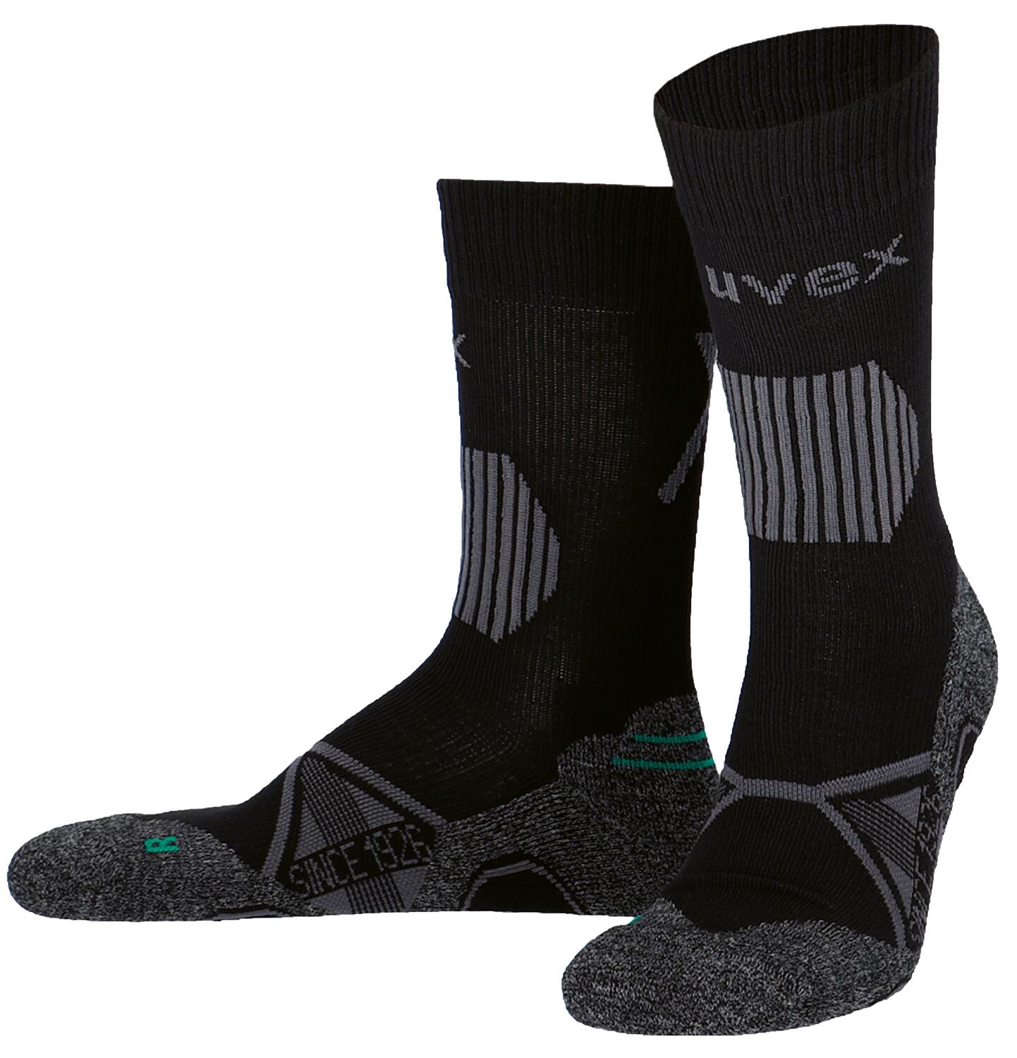 Uvex ADA Wandersocken - atmungsaktiv mit Fersenpolsterung von Uvex