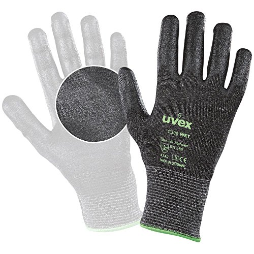 Uvex C300 wet 6054207 Schnittschutzhandschuhe, Größe: 7 EN 388, 1 Paar von uvex