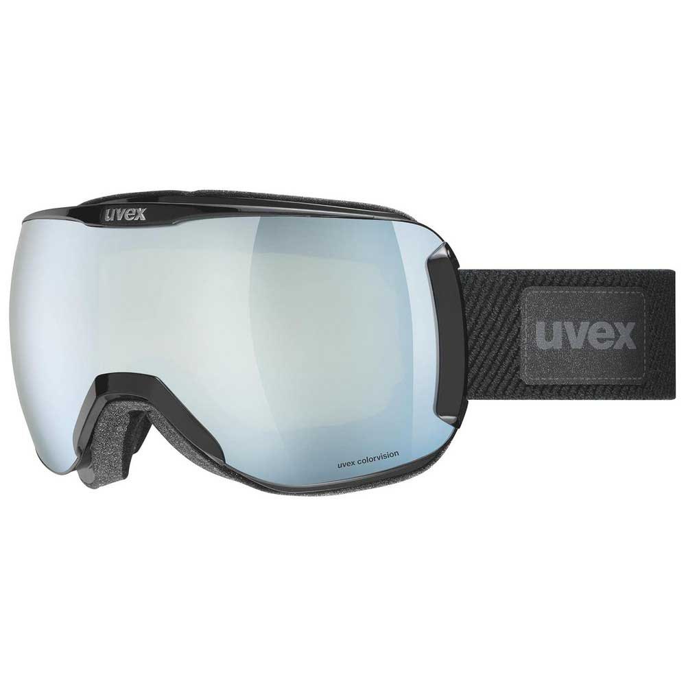 Uvex Downhill 2100 Cv Ski Goggles Schwarz Mirror White Colorvision Green/CAT2 von Uvex