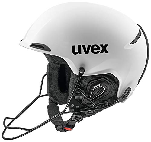 Uvex Erwachsene JAKK+ sl Skihelm, White mat, 59-62 cm Uvex Erwachsene JAKK+ sl Skihelm, White mat, 59-62 cm von Uvex