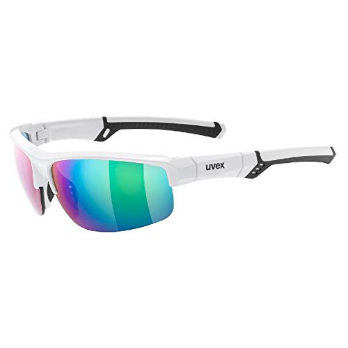 Uvex sportstyle 226 - Sportbrille für Damen und Herren - starker Schutz vor Sonnenstrahlung - druckfreier Sitz & perfekter Halt - white/green - one size Uvex sportstyle 226 - Sportbrille für Damen und Herren - starker Schutz vor Sonnenstrahlung - druckfreier Sitz & perfekter Halt - white/green - one size von Uvex
