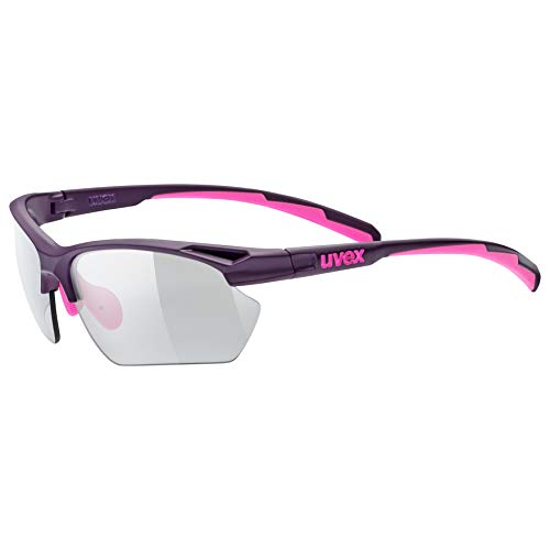 Uvex sportstyle 802 V small - Sportbrille für Damen und Herren - selbsttönend - beschlagfrei - purple pink/smoke - one size Uvex sportstyle 802 V small - Sportbrille für Damen und Herren - selbsttönend - beschlagfrei - purple pink/smoke - one size von Uvex