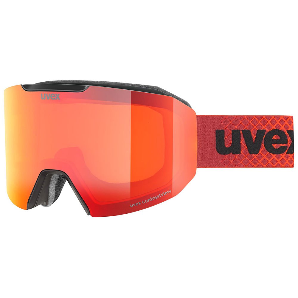 Uvex Evidnt Attract Cv Ski Goggles Orange Mirror Red Contrastview Orange/CAT2+Clear/CAT1 von Uvex