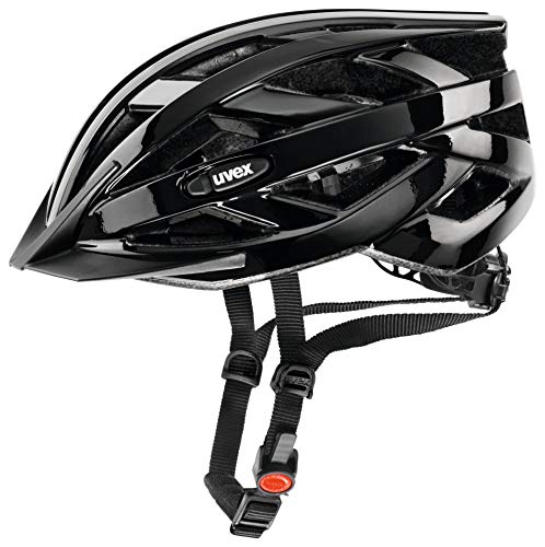 uvex i-vo - leichter Allround-Helm für Damen und Herren - individuelle Größenanpassung - erweiterbar mit LED-Licht - black - 56-60 cm von Uvex