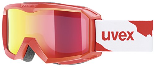 uvex Kinder Flizz LM Skibrillen, rot, S von Uvex