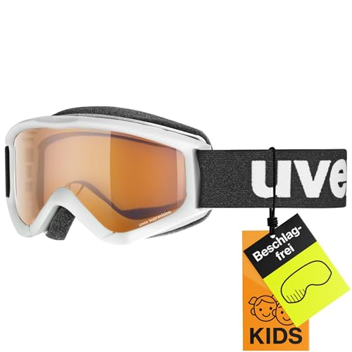 uvex speedy pro - Skibrille für Kinder - konstrastverstärkend - vergrößertes, beschlagfreies Sichtfeld - white/lasergold - one size uvex speedy pro - Skibrille für Kinder - konstrastverstärkend - vergrößertes, beschlagfreies Sichtfeld - white/lasergold - one size von Uvex