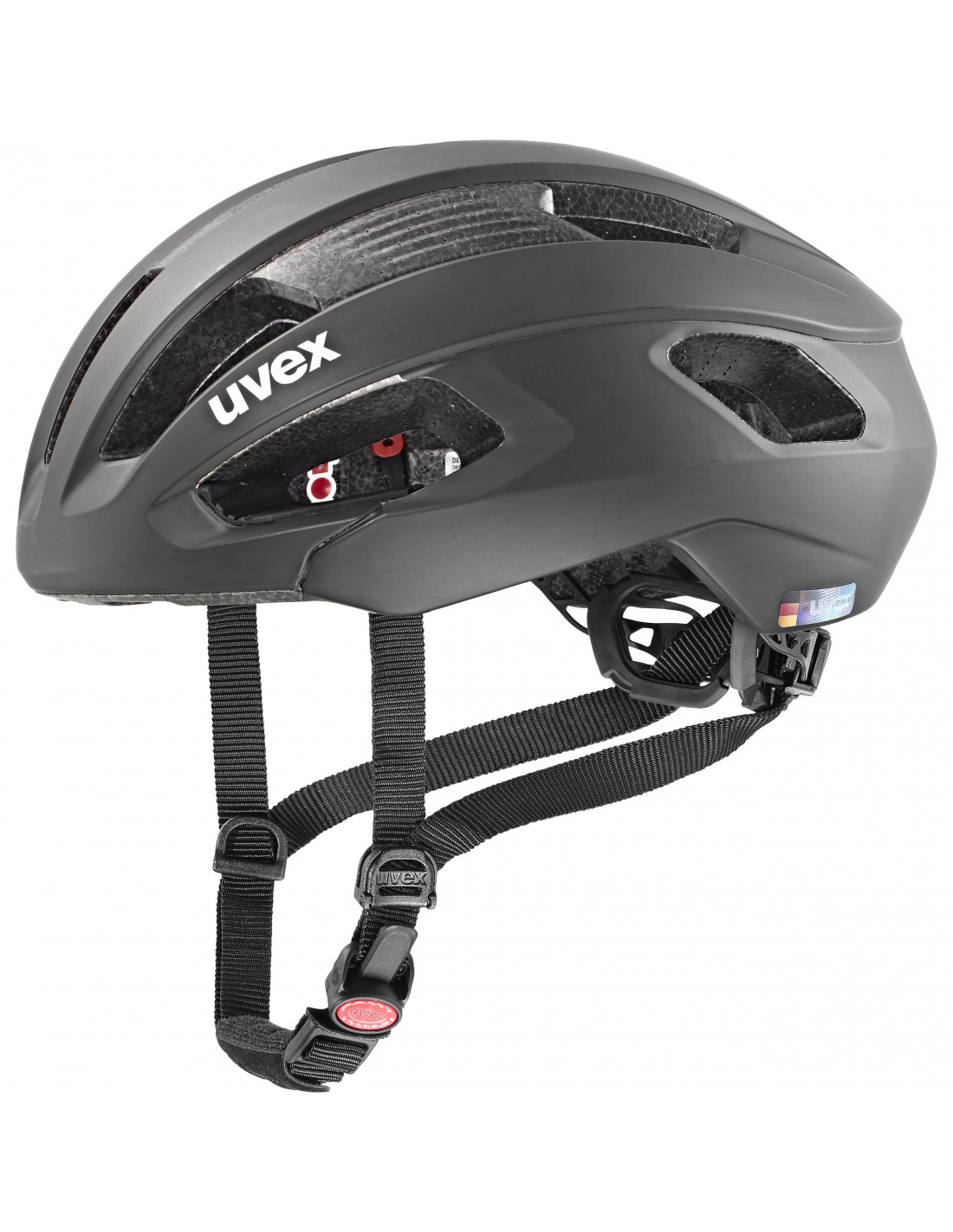 Uvex Radhelm uvex rise cc, all black matt Fahrradhelmgröße - M, von Uvex