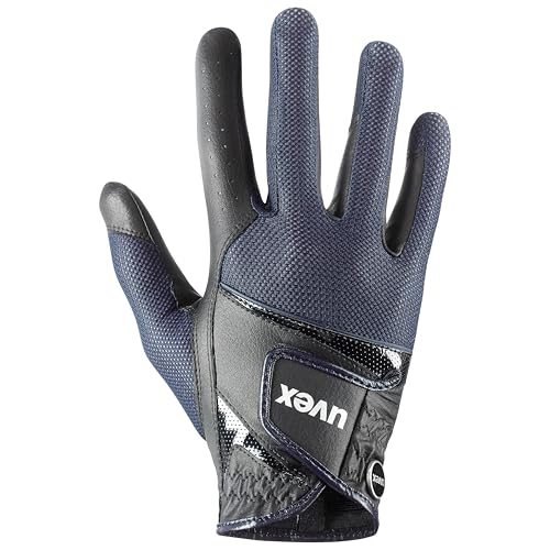 Uvex sumair - Flexibler Reithandschuh für Damen und Herren - strapazierfähig - optimale Belüftung - Black-Blue - 9 Uvex sumair - Flexibler Reithandschuh für Damen und Herren - strapazierfähig - optimale Belüftung - Black-Blue - 9 von Uvex