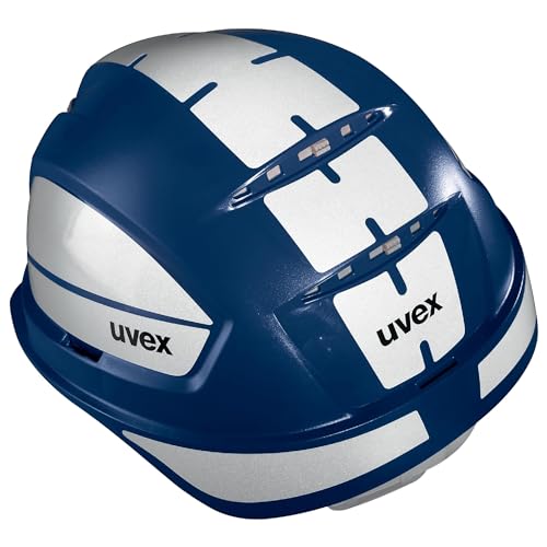 Uvex Schutzhelm pheos B-S-WR 9772537 blau mit Lüftungen 1 Stück von uvex