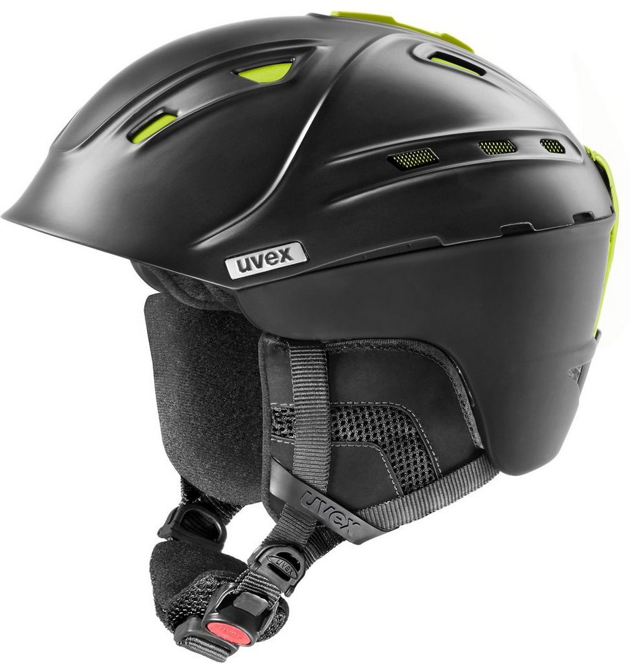 Uvex Skihelm UVEX P2US IAS BLACK MAT YELLOW von Uvex