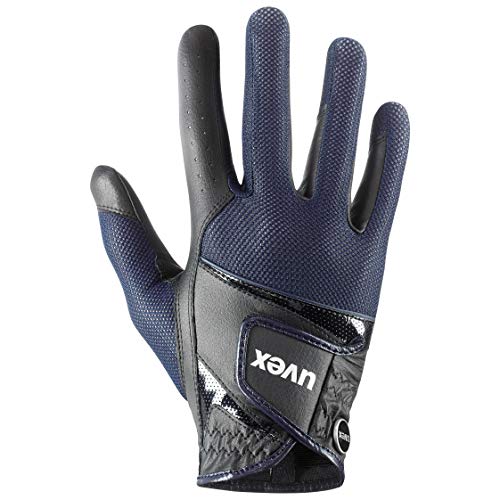 Uvex sumair - Flexibler Reithandschuh für Damen und Herren - strapazierfähig - optimale Belüftung - Black-Blue - 7 Uvex sumair - Flexibler Reithandschuh für Damen und Herren - strapazierfähig - optimale Belüftung - Black-Blue - 7 von Uvex