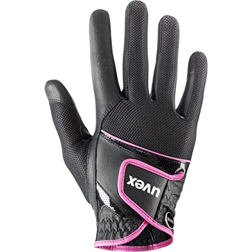 uvex sumair - flexibler Reithandschuh für Damen und Herren - strapazierfähig - optimale Belüftung - black-pink - 6.5 uvex sumair - flexibler Reithandschuh für Damen und Herren - strapazierfähig - optimale Belüftung - black-pink - 6.5 von Uvex