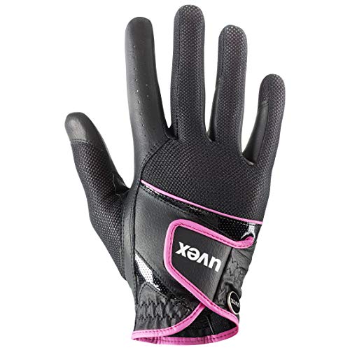 Uvex sumair - Flexibler Reithandschuh für Damen und Herren - strapazierfähig - optimale Belüftung - Black-pink - 7.5 Uvex sumair - Flexibler Reithandschuh für Damen und Herren - strapazierfähig - optimale Belüftung - Black-pink - 7.5 von Uvex