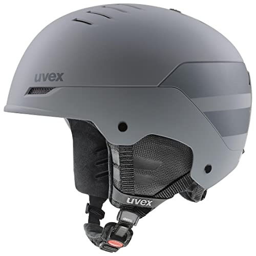 uvex Wanted - robuster Skihelm für Damen und Herren - individuelle Größenanpassung - Nackenwärmer - Rhino matt - 54-58 cm uvex Wanted - robuster Skihelm für Damen und Herren - individuelle Größenanpassung - Nackenwärmer - Rhino matt - 54-58 cm von Uvex