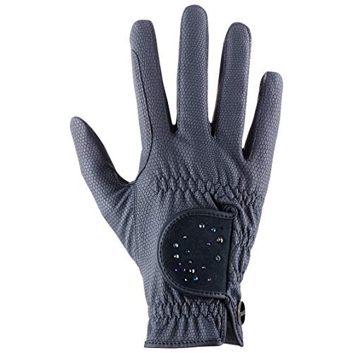 uvex sportstyle diamond - dehnbarer Reithandschuh für Damen und Herren - strapazierfähig - veredelt mit Swarovski® Kristallen - blue - 9 uvex sportstyle diamond - dehnbarer Reithandschuh für Damen und Herren - strapazierfähig - veredelt mit Swarovski® Kristallen - blue - 9 von Uvex