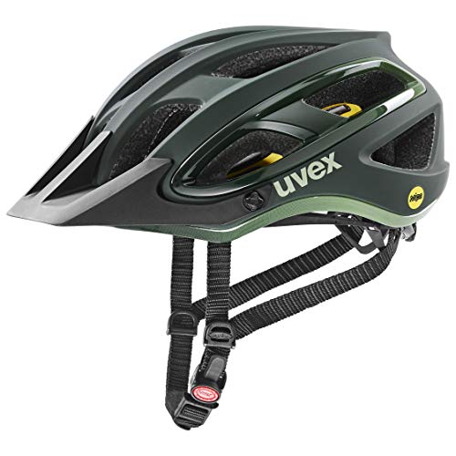 uvex unbound MIPS - sicherer MTB-Helm für Damen und Herren - MIPS-Sysytem - individuelle Größenanpassung - forest - olive matt - 54-58 cm von Uvex