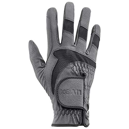 uvex i-performance 2 - flexibler Reithandschuh für Damen und Herren - strapazierfähig - optimale Belüftung - anthracite-black - 8.5 uvex i-performance 2 - flexibler Reithandschuh für Damen und Herren - strapazierfähig - optimale Belüftung - anthracite-black - 8.5 von Uvex
