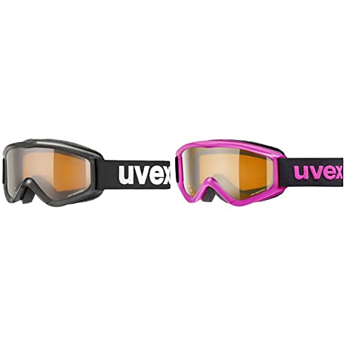 Uvex Unisex Jugend, speedy pro Skibrille, black/lasergold, one size & Unisex Jugend, speedy pro Skibrille, pink/lasergold, one size Uvex Unisex Jugend, speedy pro Skibrille, black/lasergold, one size & Unisex Jugend, speedy pro Skibrille, pink/lasergold, one size von Uvex