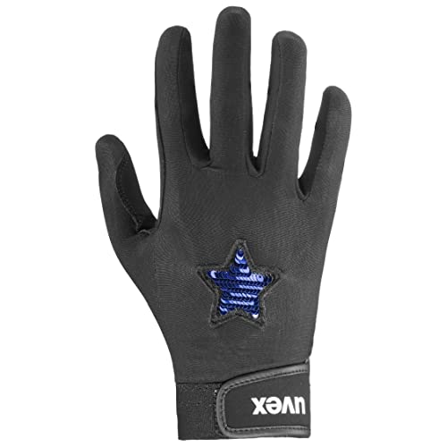 Uvex glamstar - Flexibler Reithandschuh für Kinder - strapazierfähig - exzellenter Grip - Black-Blue - 7 Uvex glamstar - Flexibler Reithandschuh für Kinder - strapazierfähig - exzellenter Grip - Black-Blue - 7 von Uvex