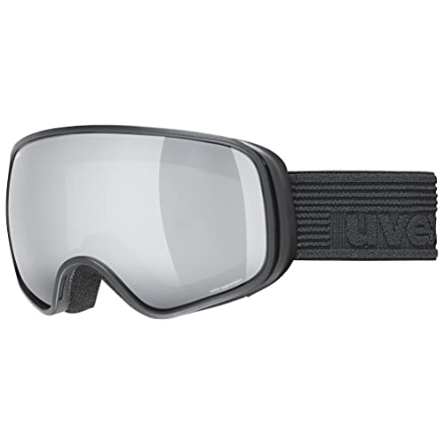 Uvex Unisex Kinder, scribble FM sph Skibrille, black/silver-clear, one size Uvex Unisex Kinder, scribble FM sph Skibrille, black/silver-clear, one size von Uvex