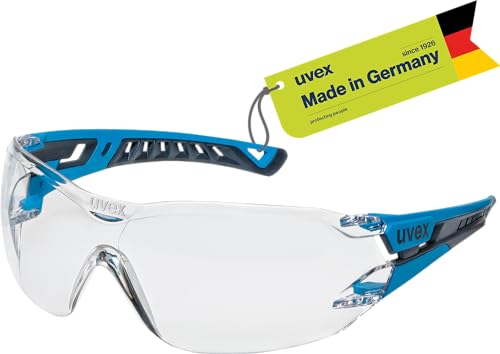 Uvex pheos nxt - Premium-Schutzbrille - innen beschlagfrei, außen extrem kratzfest & chemikalienbeständig - anthrazit/blau, transparent - one size Uvex pheos nxt - Premium-Schutzbrille - innen beschlagfrei, außen extrem kratzfest & chemikalienbeständig - anthrazit/blau, transparent - one size von Uvex