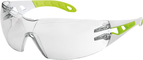 Uvex pheos s - Schutzbrille - Schmale Sicherheitsbrille mit 100% UV-Schutz - Anti-Beschlag, kratzfest & chemikalienbeständig - creme/lime Uvex pheos s - Schutzbrille - Schmale Sicherheitsbrille mit 100% UV-Schutz - Anti-Beschlag, kratzfest & chemikalienbeständig - creme/lime von Uvex
