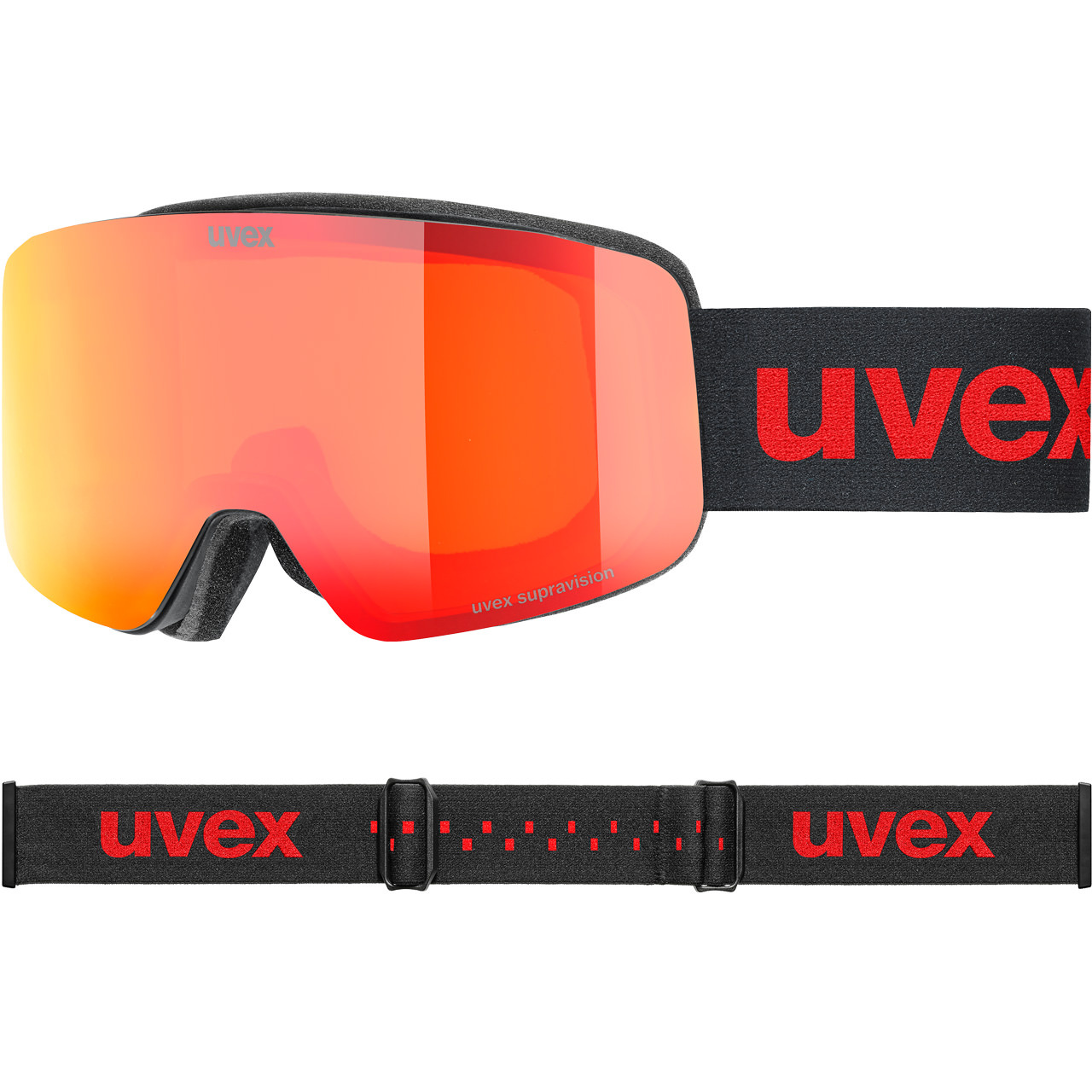 Uvex pwdr FM black matt / mirror red Uvex pwdr FM black matt / mirror red von Uvex