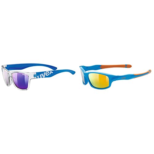 Uvex sportstyle 508 - Sonnenbrille für Kinder & sportstyle 507 - Sonnenbrille für Kinder - verspiegelt - inkl. Kopfband - blue-orange/orange - one size Uvex sportstyle 508 - Sonnenbrille für Kinder & sportstyle 507 - Sonnenbrille für Kinder - verspiegelt - inkl. Kopfband - blue-orange/orange - one size von Uvex