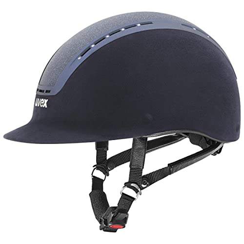 uvex suxxeed glamour - robuster Reithelm für Damen und Herren - individuelle Größenanpassung - optimale Belüftung - blue - 57-59 cm uvex suxxeed glamour - robuster Reithelm für Damen und Herren - individuelle Größenanpassung - optimale Belüftung - blue - 57-59 cm von Uvex