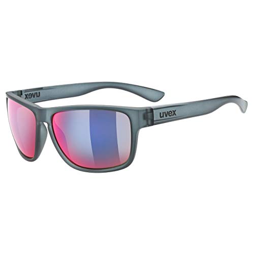 Uvex LGL 36 CV - Sonnenbrille für Damen und Herren - kontrastverstärkend & verspiegelt - Filterkategorie 3 - grau/plasma daily - One Size Uvex LGL 36 CV - Sonnenbrille für Damen und Herren - kontrastverstärkend & verspiegelt - Filterkategorie 3 - grau/plasma daily - One Size von Uvex