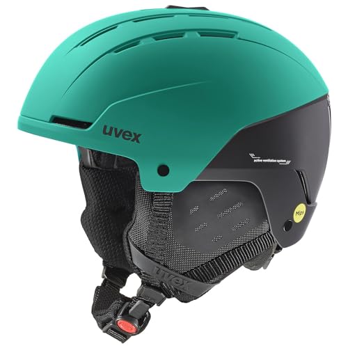 uvex Stance Mips Skihelm (54-58 cm, 12 proton/black matt) von Uvex