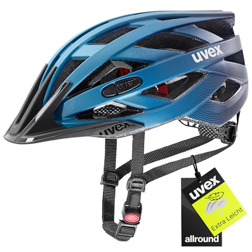 uvex i-vo cc - Leichter Fahrradhelm für Damen und Herren - individuelle Größenanpassung - erweiterbar mit LED-Licht - deep Space matt - 52-57 cm uvex i-vo cc - Leichter Fahrradhelm für Damen und Herren - individuelle Größenanpassung - erweiterbar mit LED-Licht - deep Space matt - 52-57 cm von Uvex