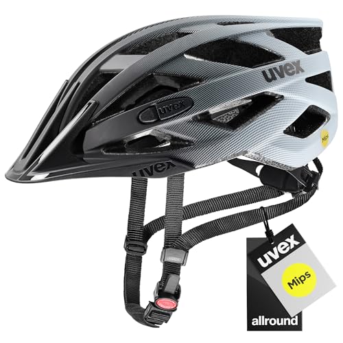 uvex i-vo cc MIPS - Leichter Allround-Helm für Damen und Herren - MIPS-Sysytem - erweiterbar mit LED-Licht - Black-Cloud matt - 52-57 cm uvex i-vo cc MIPS - Leichter Allround-Helm für Damen und Herren - MIPS-Sysytem - erweiterbar mit LED-Licht - Black-Cloud matt - 52-57 cm von Uvex