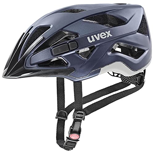 uvex active cc - sicherer Allround-Helm für Damen und Herren - individuelle Größenanpassung - erweiterbar mit LED-Licht - deep space sand matt - 56-60 cm von Uvex