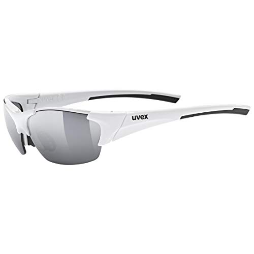 Uvex blaze III - Sportbrille für Damen und Herren - inkl. Wechselscheiben - druckfreier Sitz & perfekter Halt - white black/silver - one size Uvex blaze III - Sportbrille für Damen und Herren - inkl. Wechselscheiben - druckfreier Sitz & perfekter Halt - white black/silver - one size von Uvex