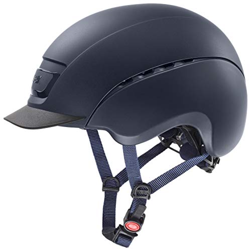 uvex elexxion plus - robuster Reithelm für Damen und Herren - individuelle Größenanpassung - optimale Belüftung - navy matt - 59 cm von Uvex