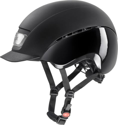 uvex elexxion pro - robuster Reithelm für Damen und Herren - individuelle Größenanpassung - optimale Belüftung - black matt-black shiny - 59 cm uvex elexxion pro - robuster Reithelm für Damen und Herren - individuelle Größenanpassung - optimale Belüftung - black matt-black shiny - 59 cm von Uvex