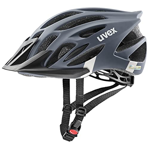 uvex flash - leichter Allround-Helm für Damen und Herren - individuelle Größenanpassung - waschbare Innenausstattung - rhino - sand - 53-56 cm von Uvex