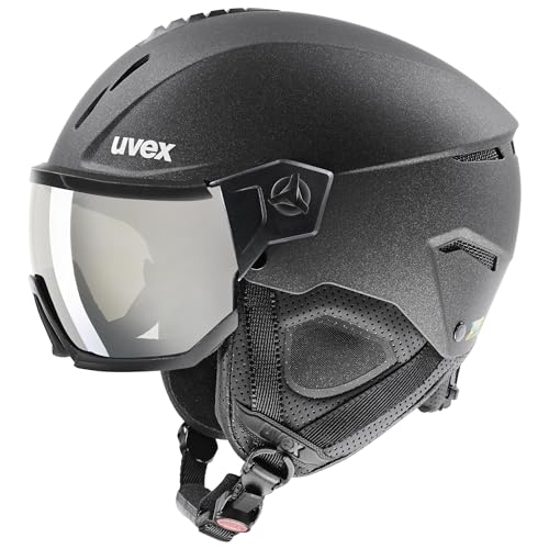 Uvex Unisex Skihelm, Kunststoff, schwarz matt, 59-61 cm Uvex Unisex Skihelm, Kunststoff, schwarz matt, 59-61 cm von uvex