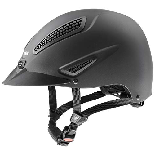 uvex perfexxion II - robuster Reithelm für Damen und Herren - individuelle Größenanpassung - optimale Belüftung - Black matt - 52-55 cm uvex perfexxion II - robuster Reithelm für Damen und Herren - individuelle Größenanpassung - optimale Belüftung - Black matt - 52-55 cm von Uvex