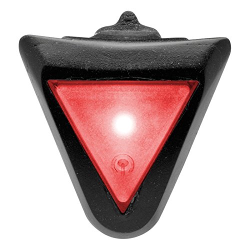 uvex plug-in LED XB039 Licht - passend für uvex i-vo, uvex air wing & finale junior Modelle - Dauer- oder Blinklicht - black-red - one size von Uvex