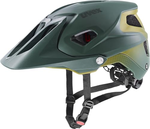 uvex quatro integrale Tocsen - extrem leichter MTB-Helm für Damen und Herren - inkl. Tocsen-Sturzsensor - individuelle Größenanpassung - forest - mustard matt - 56-61 cm uvex quatro integrale Tocsen - extrem leichter MTB-Helm für Damen und Herren - inkl. Tocsen-Sturzsensor - individuelle Größenanpassung - forest - mustard matt - 56-61 cm von Uvex
