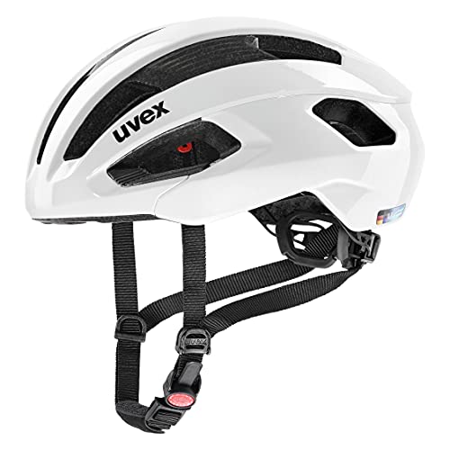 uvex rise - sicherer Performance-Helm für Damen und Herren - individuelle Größenanpassung - optimierte Belüftung - white - 56-59 cm von Uvex