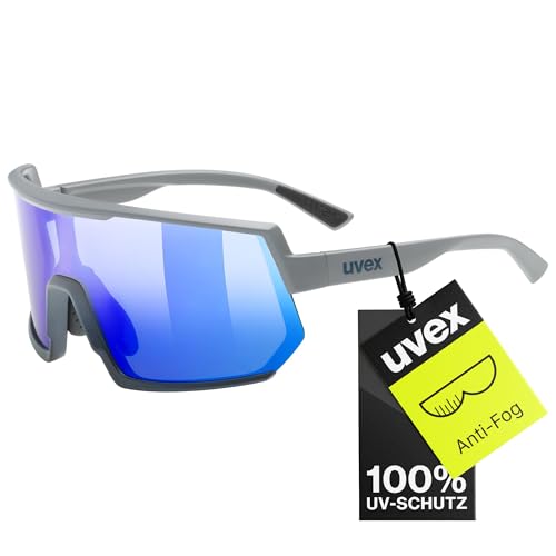 Uvex sportstyle 235 - Sportbrille für Damen und Herren - beschlagfrei - druckfreier Sitz & perfekter Halt - rhino deep space matt/blue - one size Uvex sportstyle 235 - Sportbrille für Damen und Herren - beschlagfrei - druckfreier Sitz & perfekter Halt - rhino deep space matt/blue - one size von Uvex
