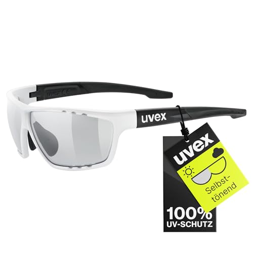 Uvex sportstyle 706 V - Sportbrille für Damen und Herren - selbsttönend - beschlagfrei - white black matt/smoke - one size Uvex sportstyle 706 V - Sportbrille für Damen und Herren - selbsttönend - beschlagfrei - white black matt/smoke - one size von Uvex